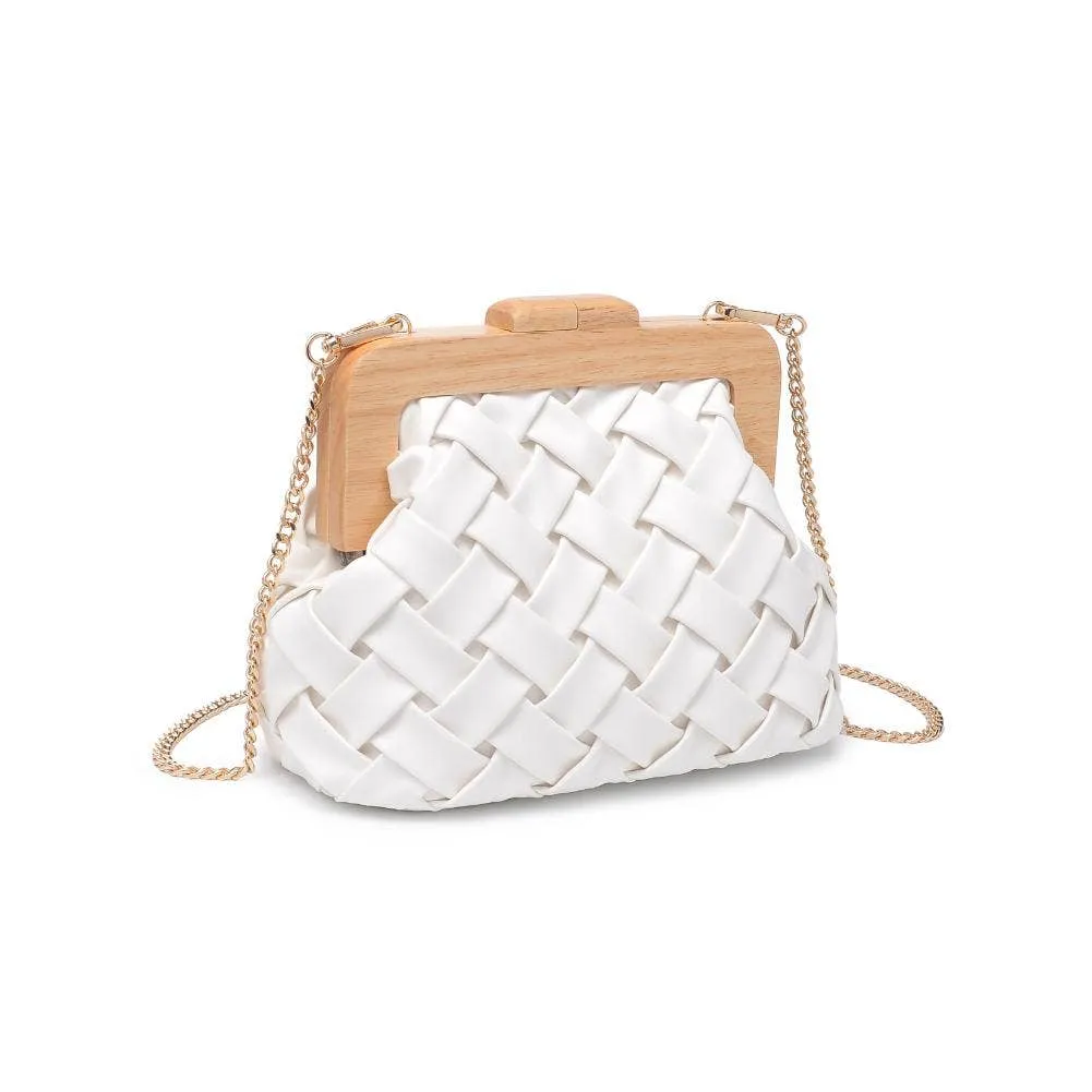 Matilda Woven Crossbody Clutch Bag