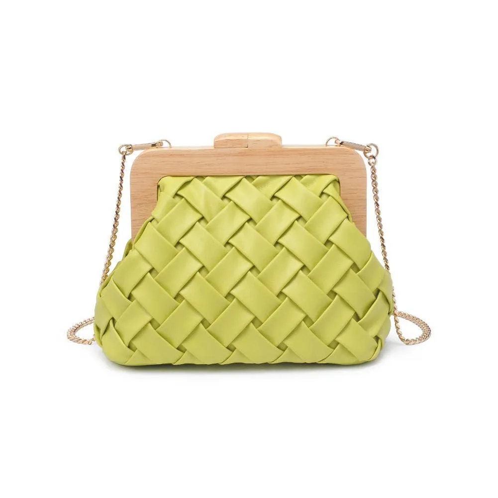 Matilda Woven Crossbody Clutch Bag