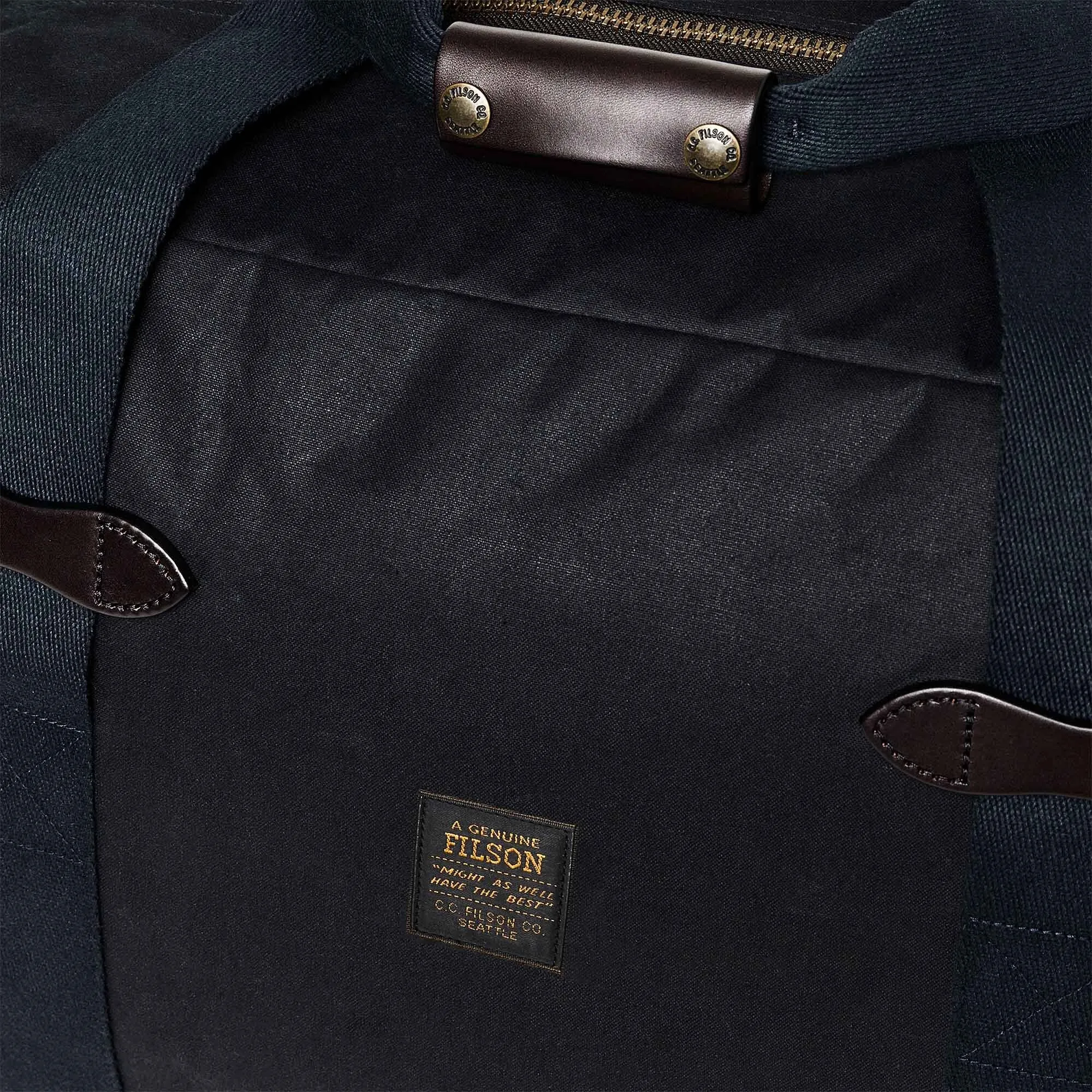 MEDIUM TIN CLOTH DUFFLE BAG