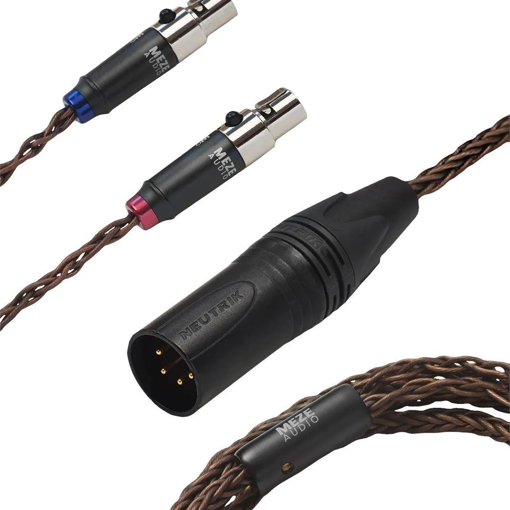 Meze Audio Copper PCUHD 4-Pin Mini-XLR Replacement Cable