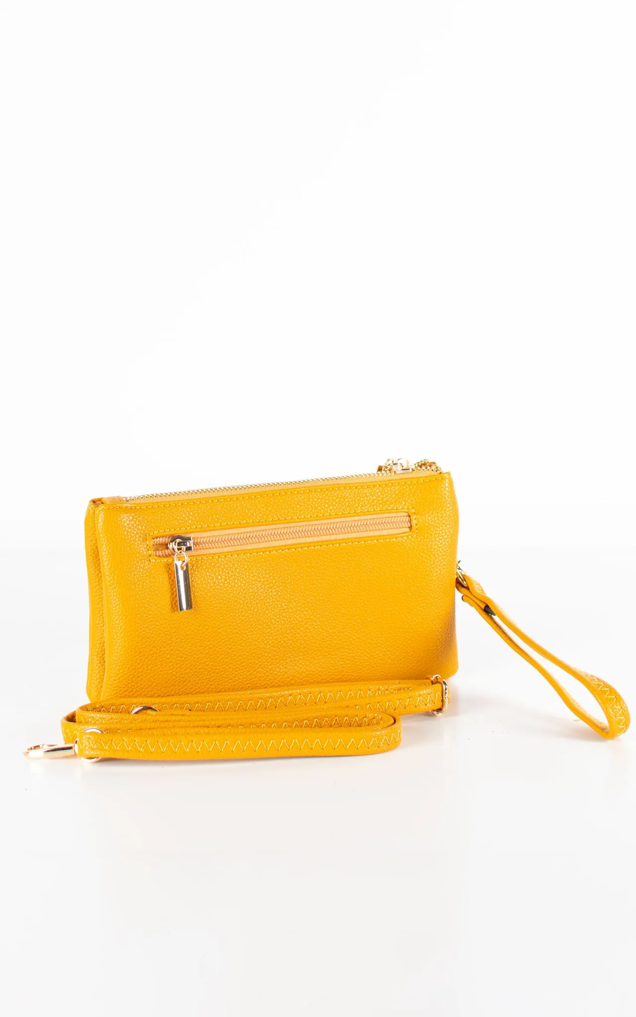 Mustard Clutch Bag | Toni