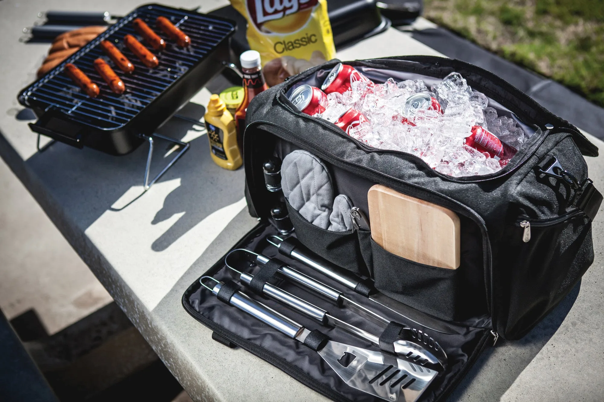 New York Yankees - BBQ Kit Grill Set & Cooler