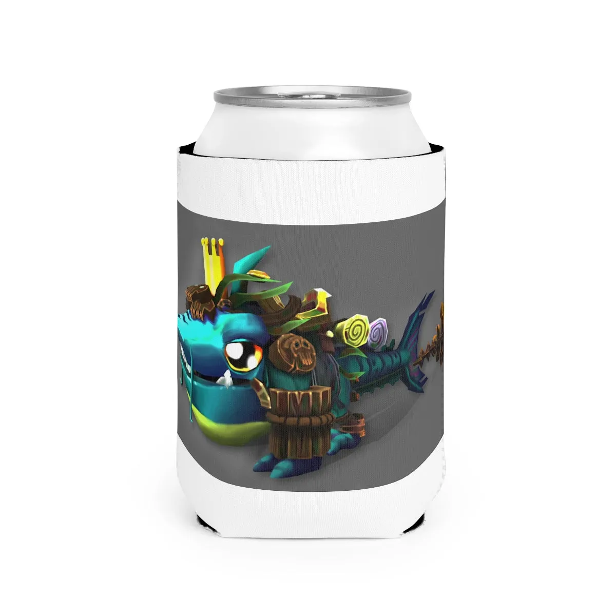 Nibblers the Misfit Shark Can Cooler Sleeve