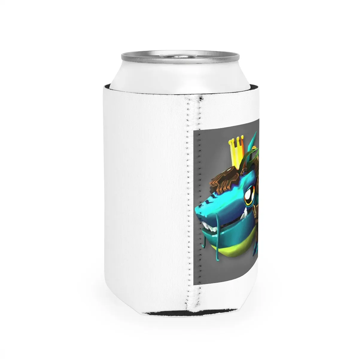 Nibblers the Misfit Shark Can Cooler Sleeve