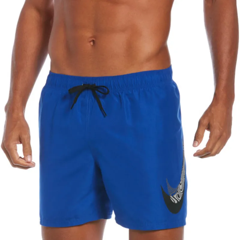 Nike - Men's Swim Liquify Swoosh 5" Volley Short (Game Royal)