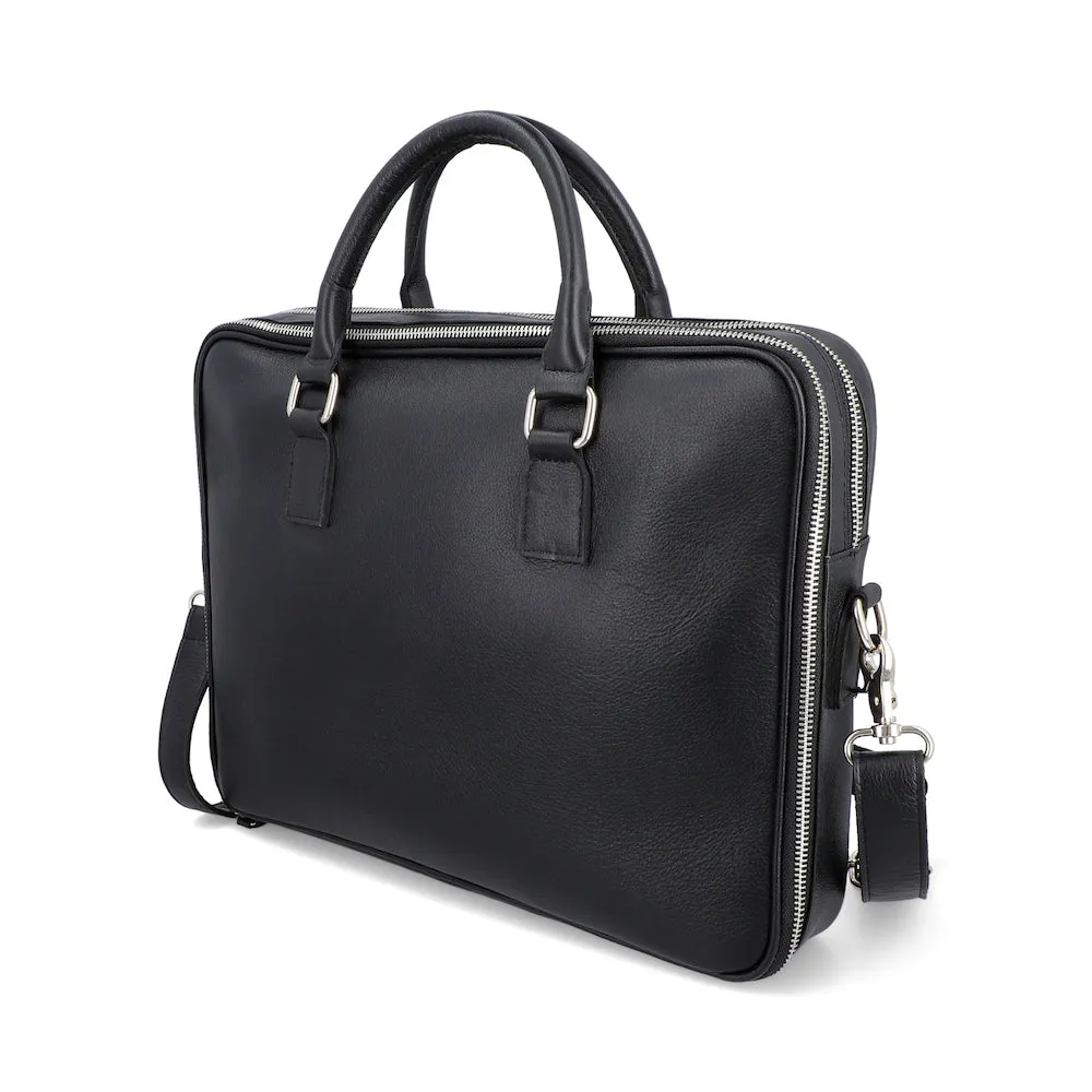 Norde Black Laptop Briefcase