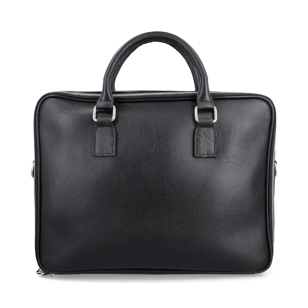 Norde Black Laptop Briefcase