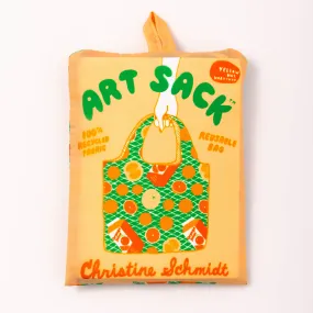 Oranges Art Sack - Eco-Friendly Reusable Fruit Tote Bag