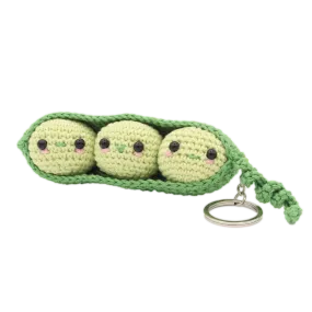 Peas in a Pod Bag Pendant Crochet Kit