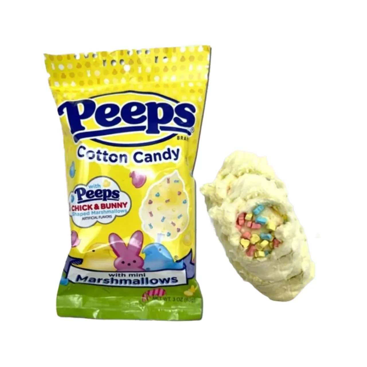 Peeps Cotton Candy With Mini Marshmallows