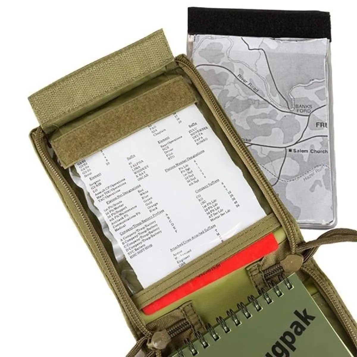 PLATATAC Brit Zip Field Notebook Cover