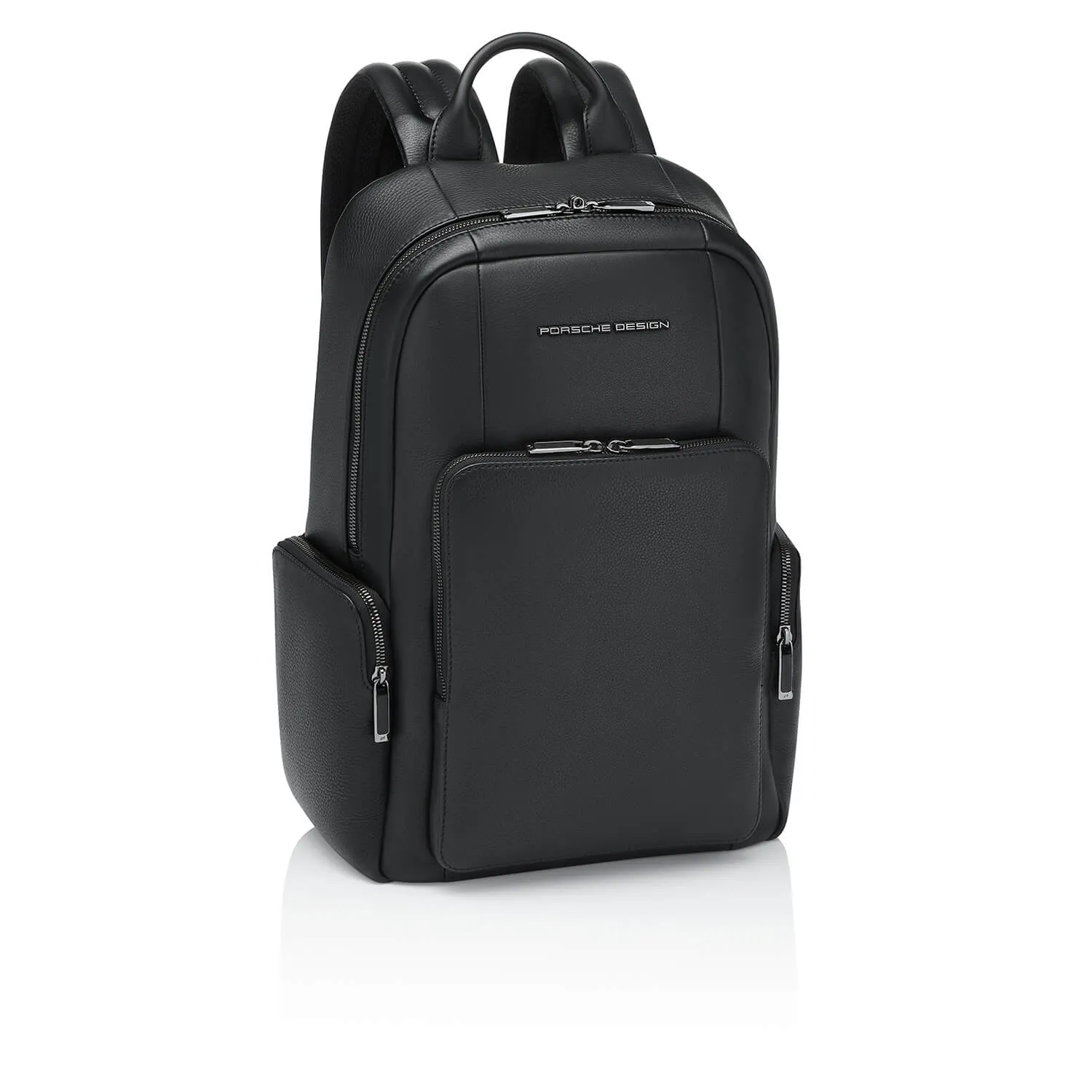 Porsche Design Roadster Leather Backpack Small - Black