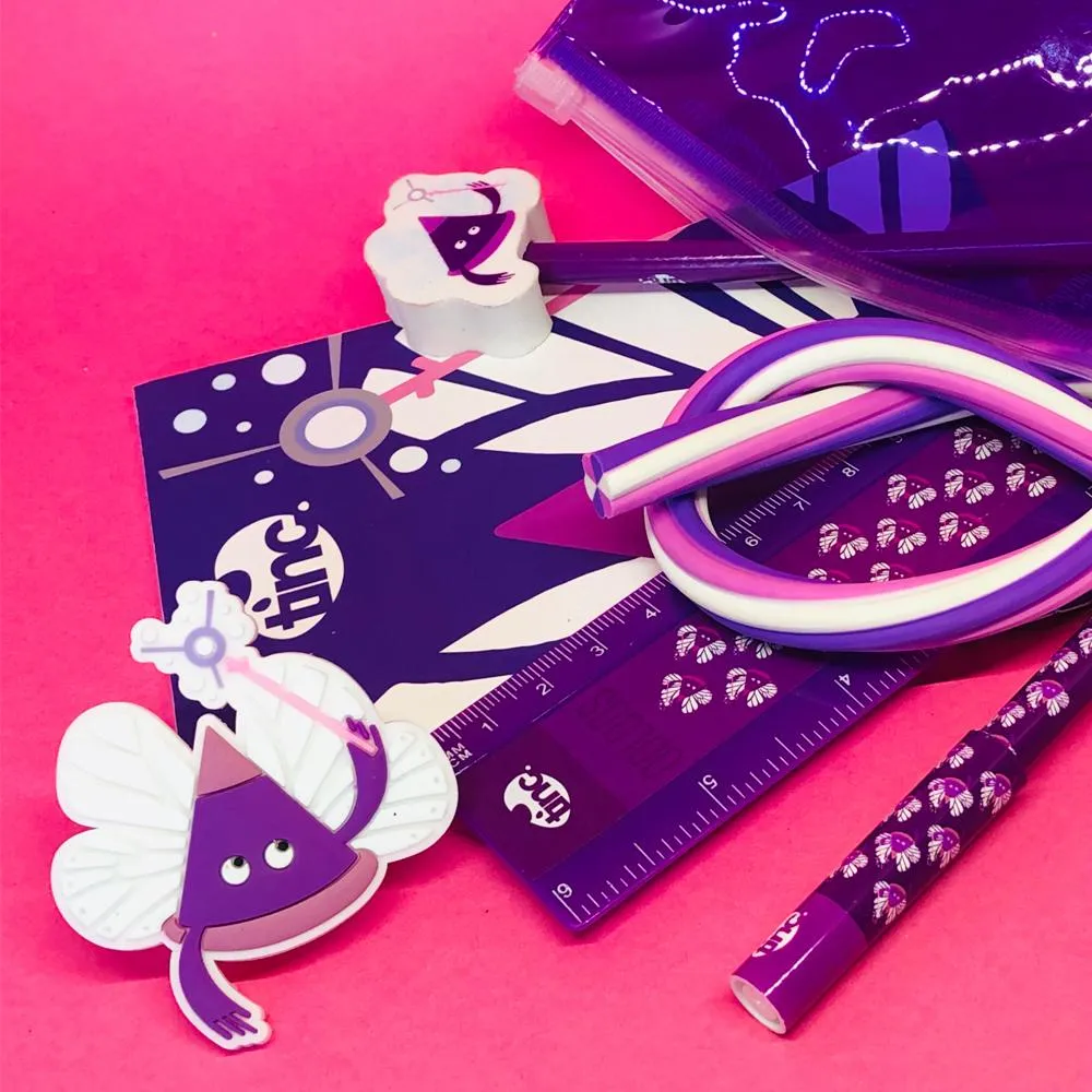 Purple Tribal Stationery Pack