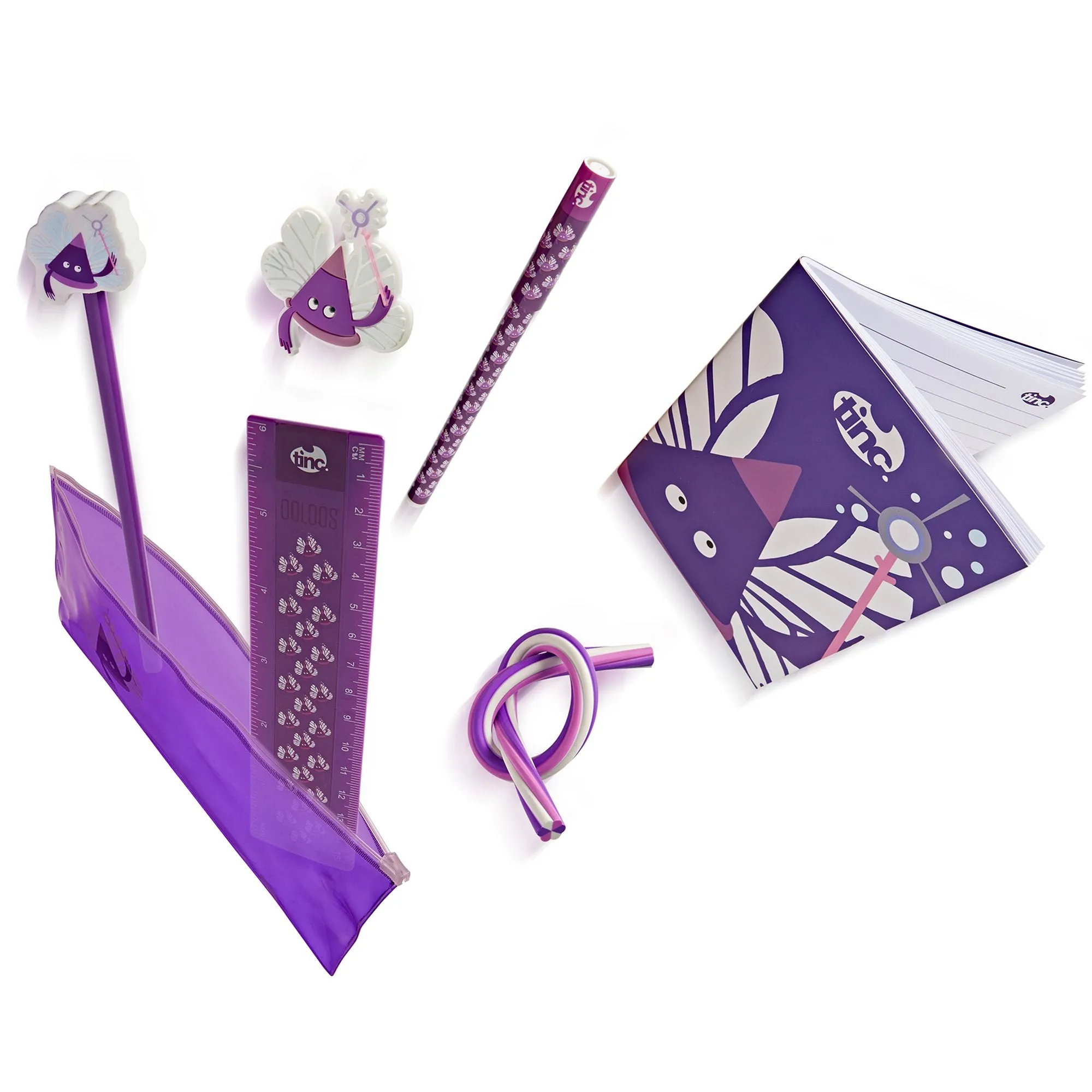 Purple Tribal Stationery Pack