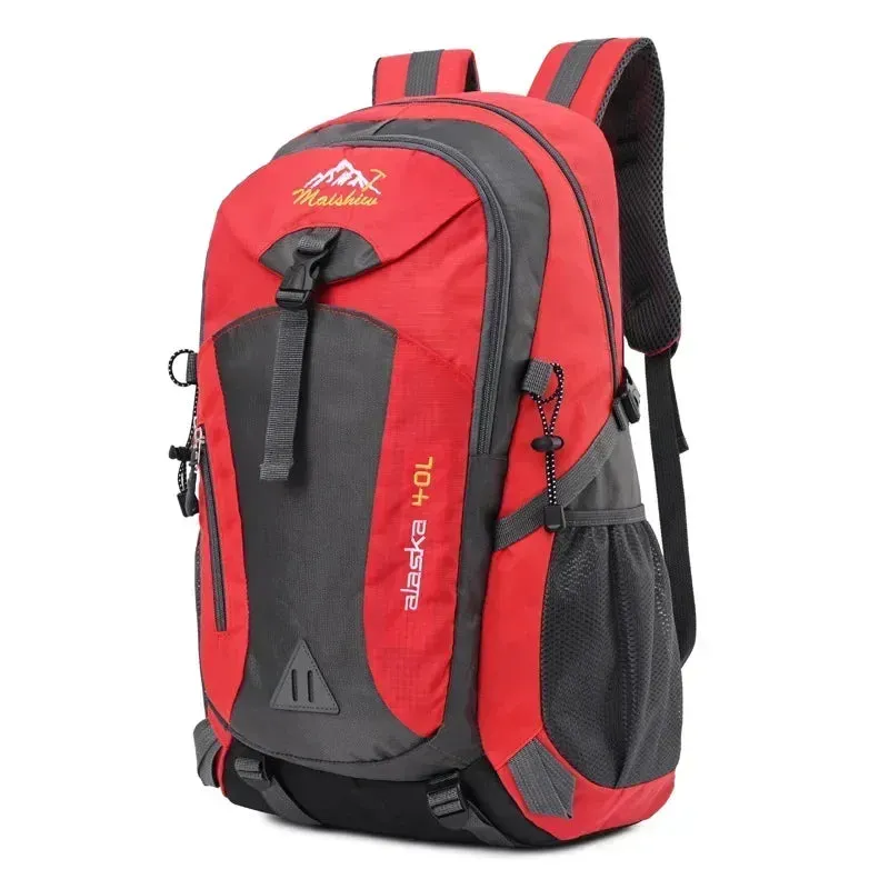 Quality Nylon Waterproof Travel Backpacks Men Climbing Travel Bags Hiking Backpack Outdoor Sport School Bag Men Backpack Women