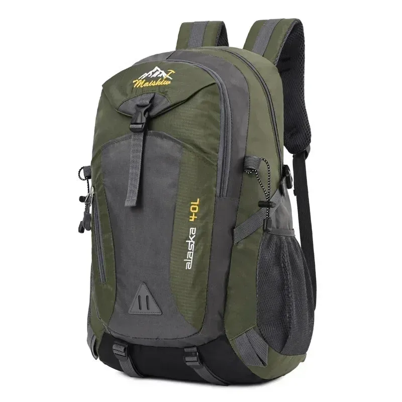 Quality Nylon Waterproof Travel Backpacks Men Climbing Travel Bags Hiking Backpack Outdoor Sport School Bag Men Backpack Women