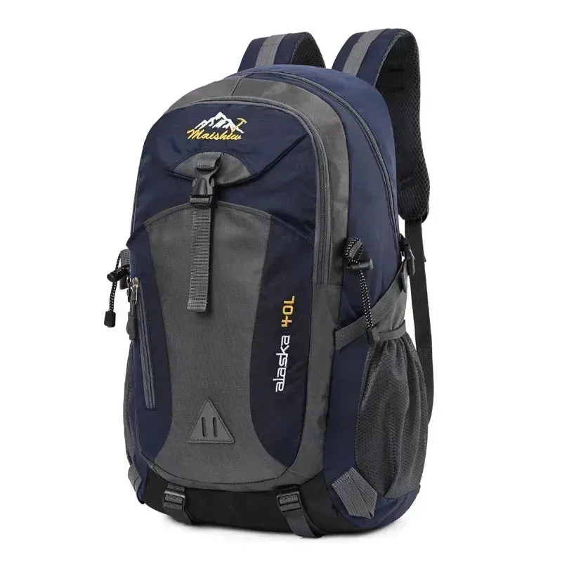 Quality Nylon Waterproof Travel Backpacks Men Climbing Travel Bags Hiking Backpack Outdoor Sport School Bag Men Backpack Women