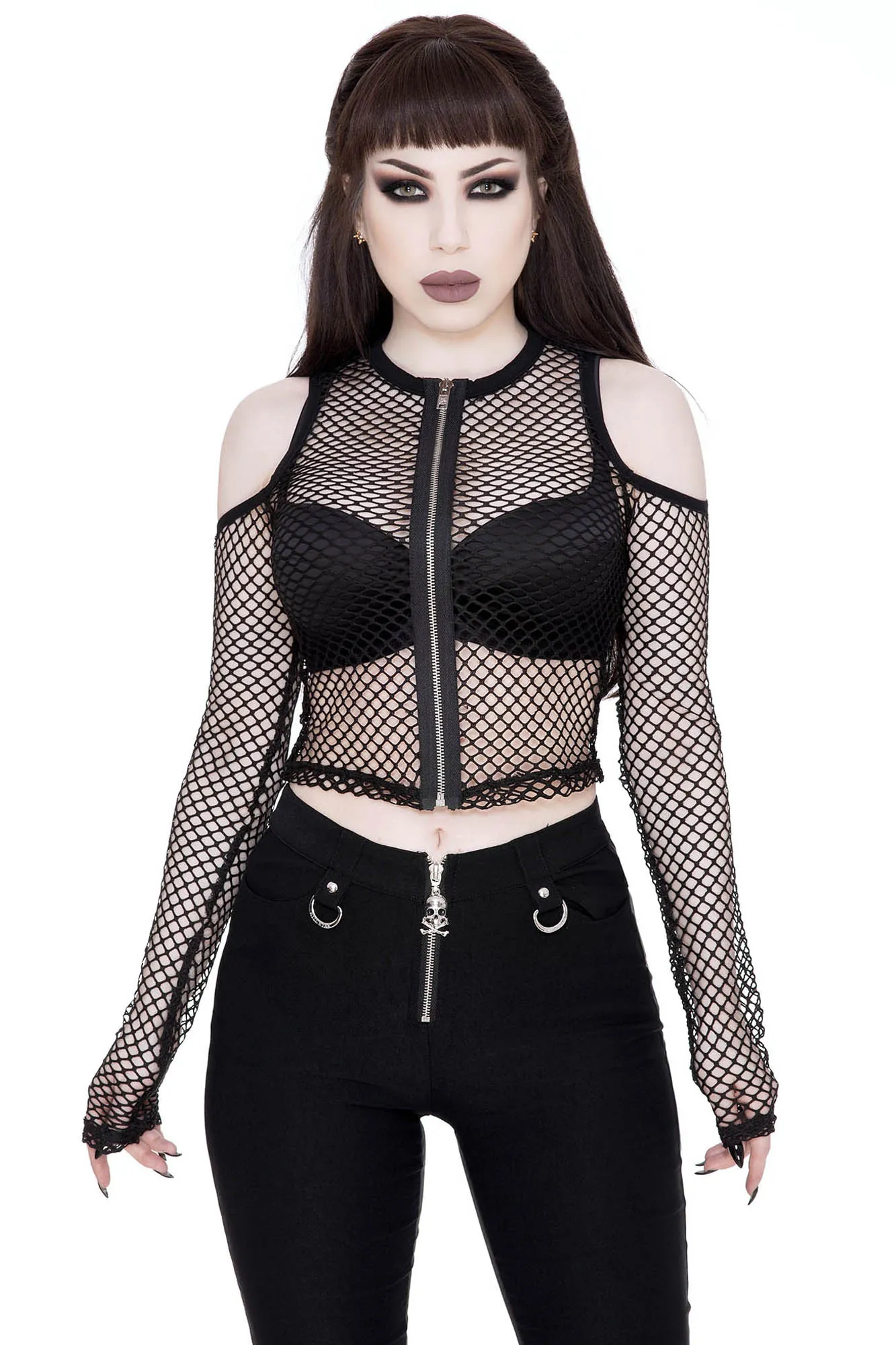 Roxx Fishnet Top