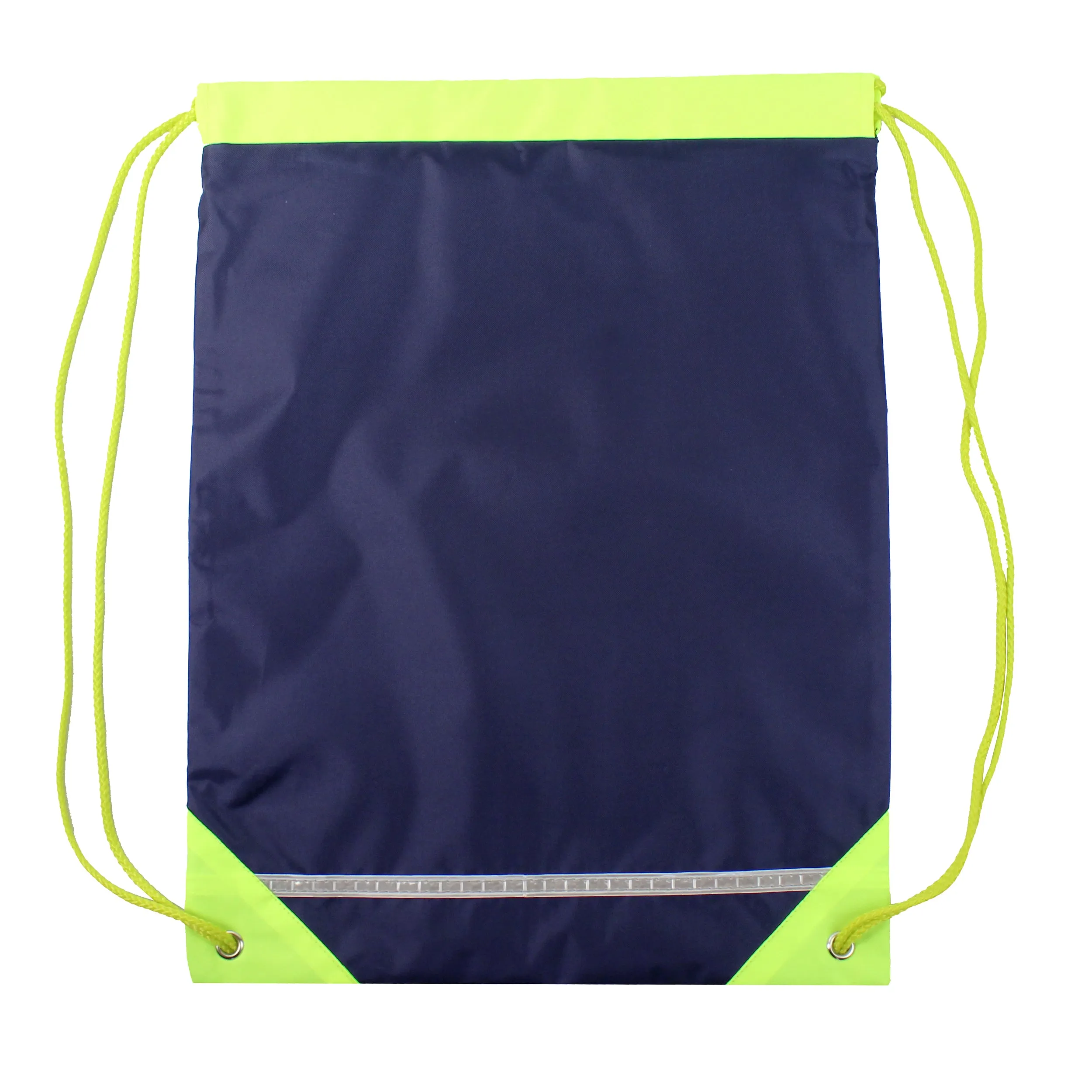 Rucksack Style Gym Bag Hi Viz Navy