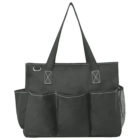 SALE! Solid Color Gray NGIL Large Utility Caddy Tote