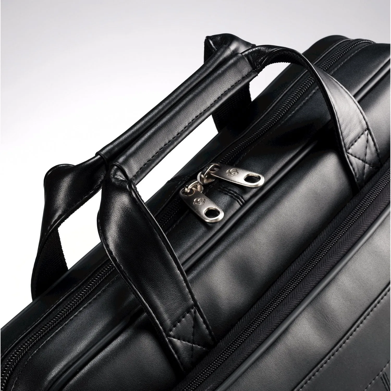 Samsonite Leather Business Slim Brief