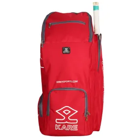 Shrey Kare Duffle Cricket Kitbag - Red