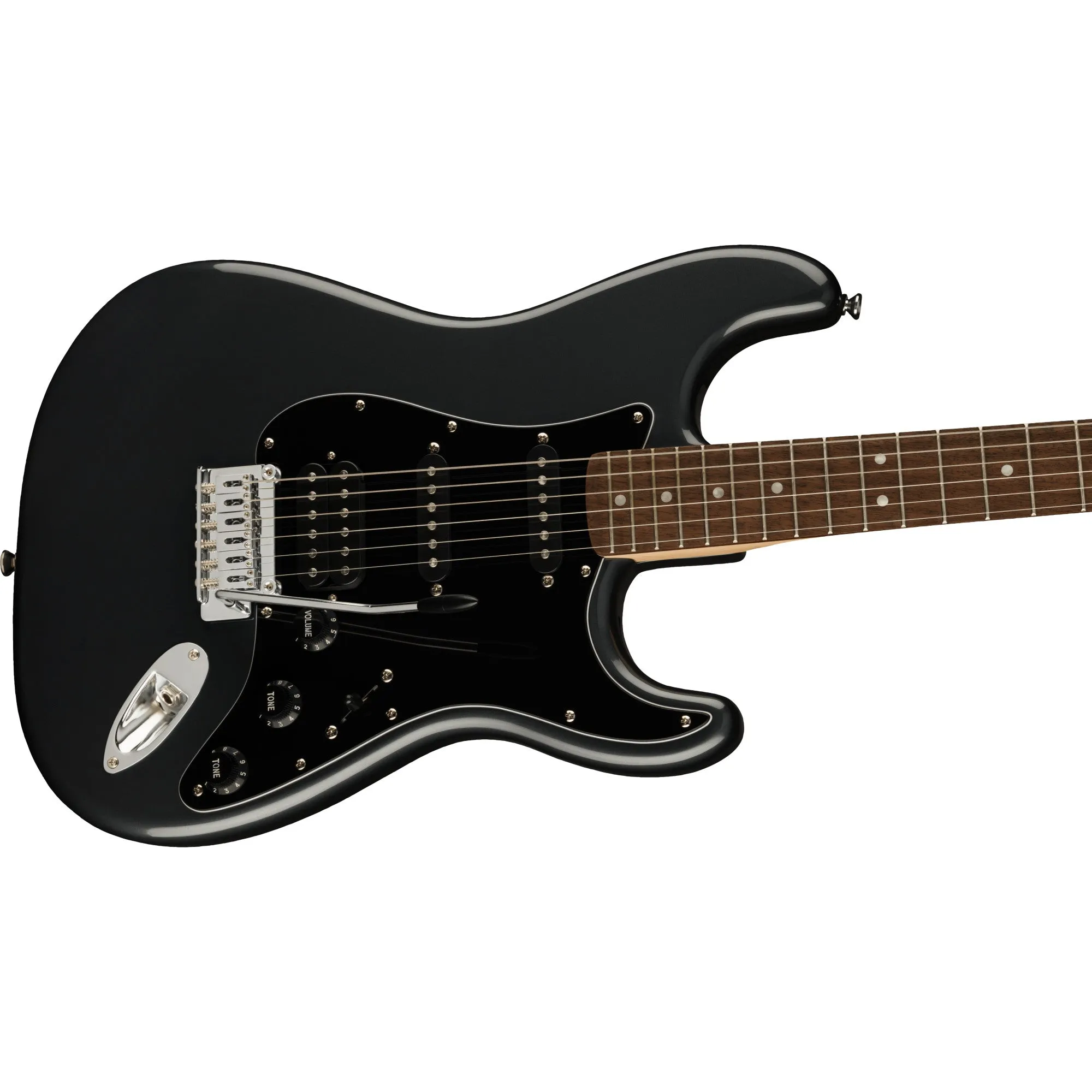 Squier Affinity Series Stratocaster HSS Pack, Charcoal Frost Metallic