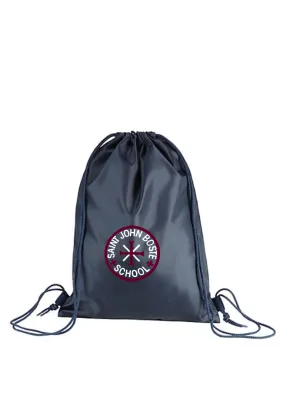 St John Boste R.C. Primary School Navy Gym Bag