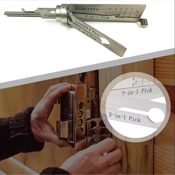 Stainless Steel Master Key Decoder