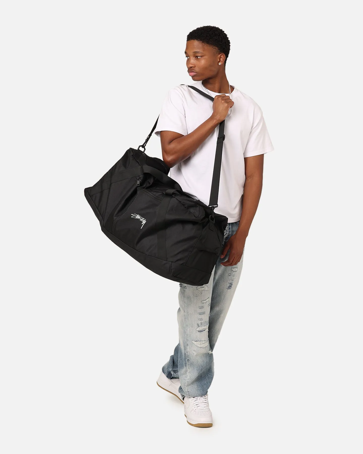 Stussy Designs Duffle Bag Black