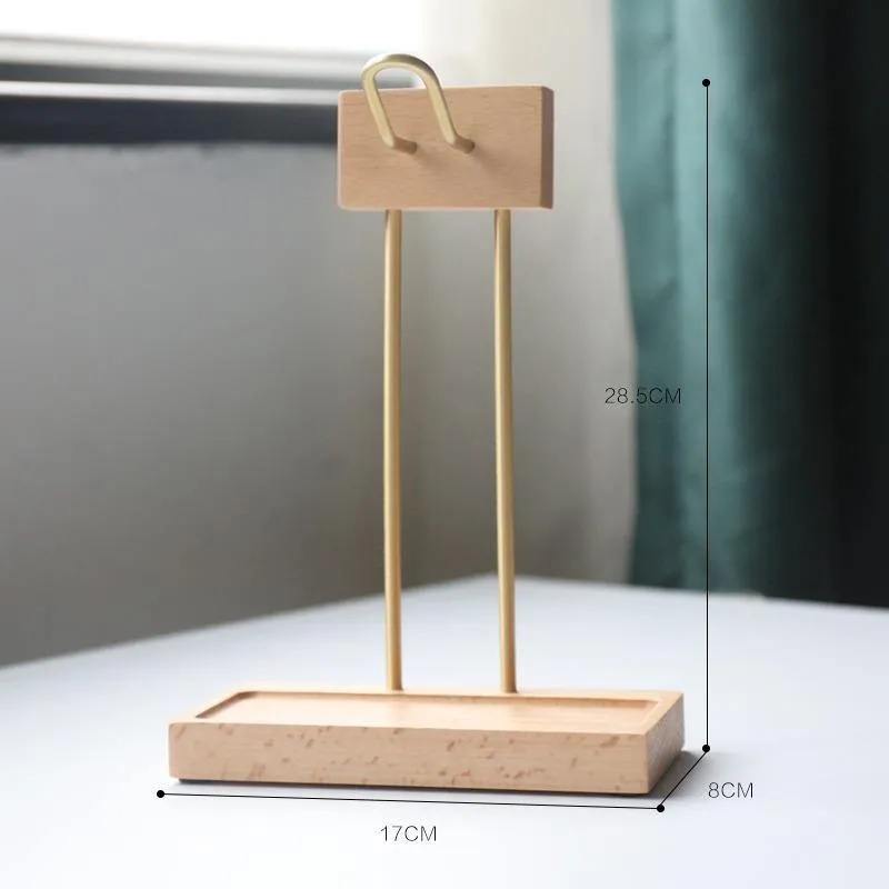 Stylish Earphone Stand with USB Ports