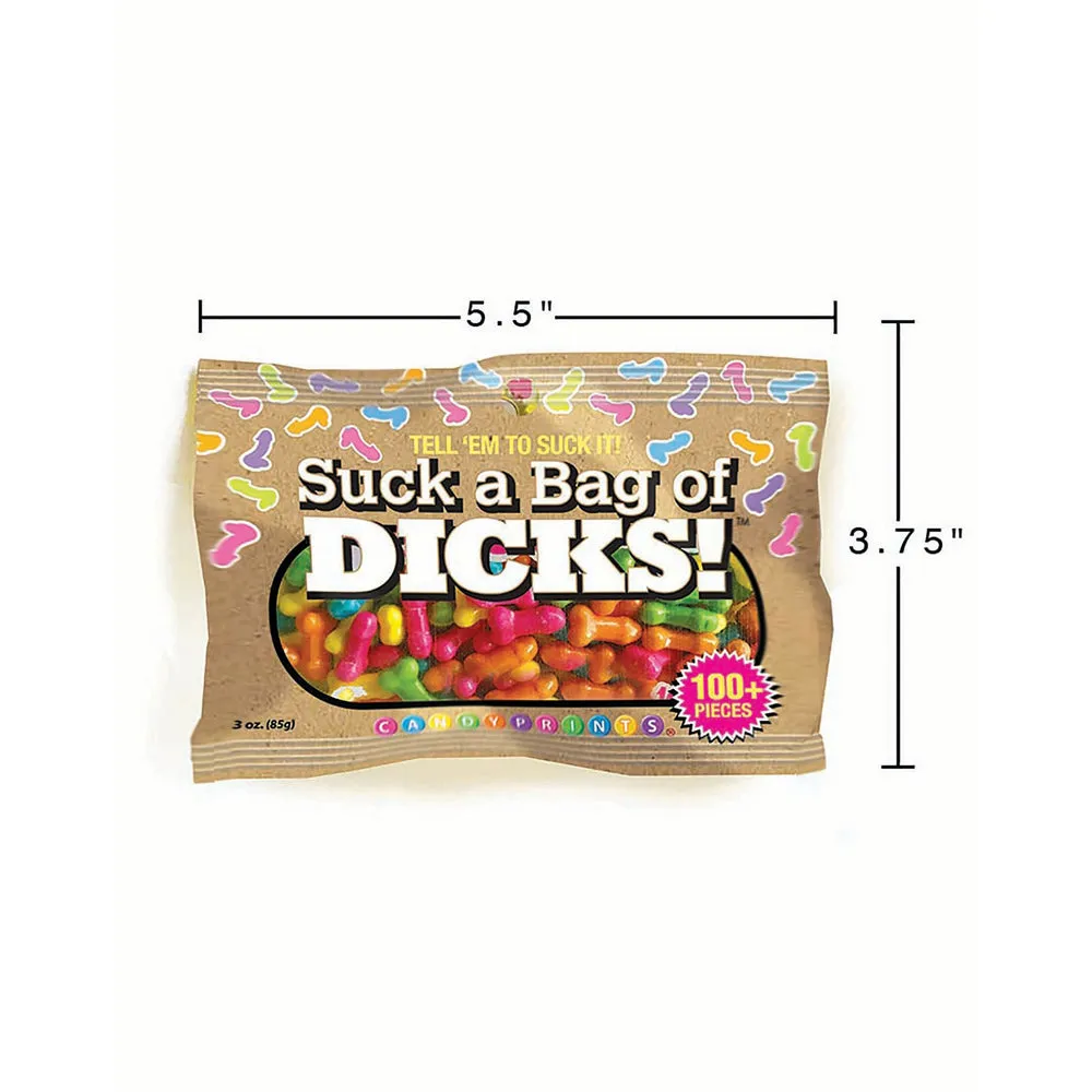 Suck a Bag of Dicks Candy 3oz bag