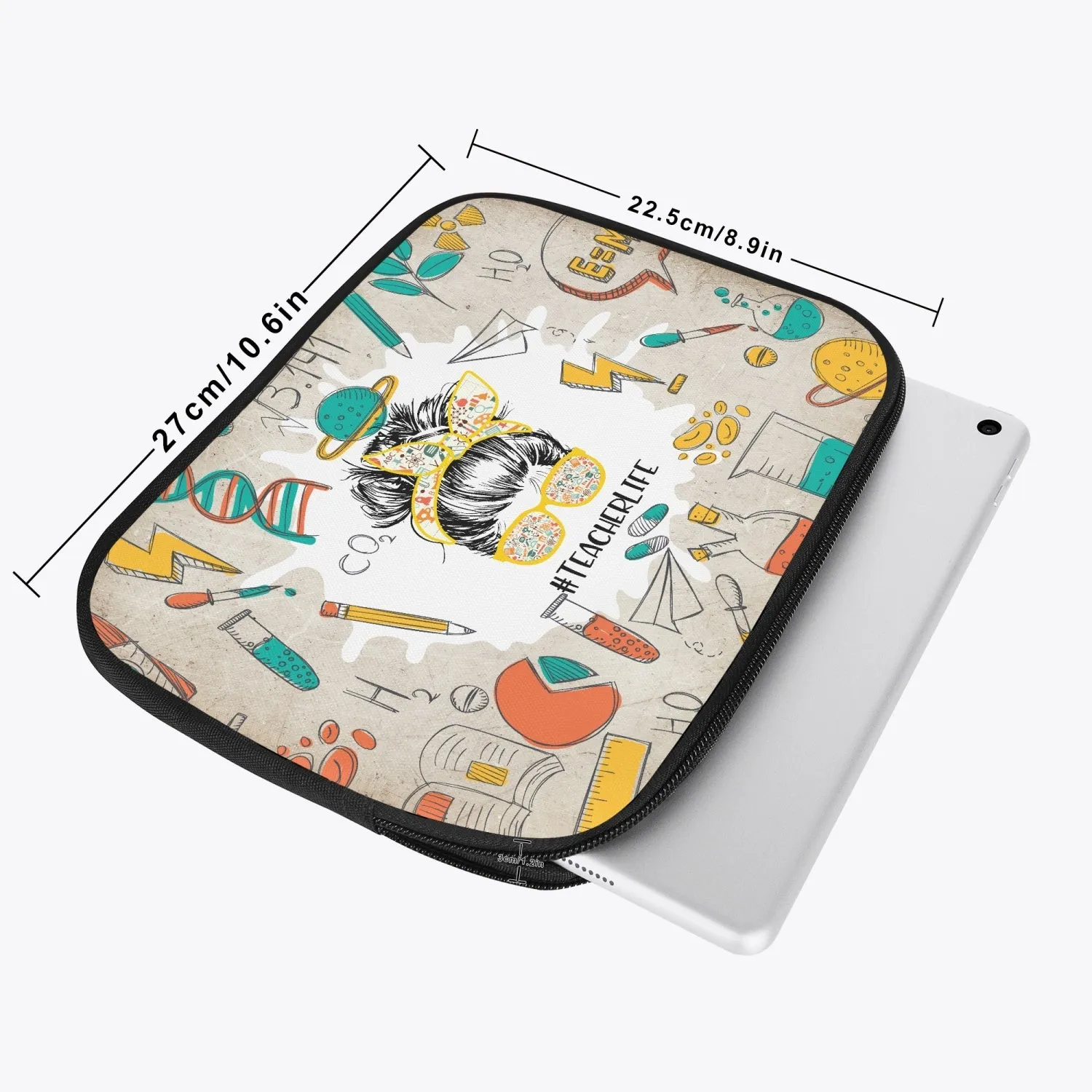 Tablet Sleeve , Teacher, awd-1363