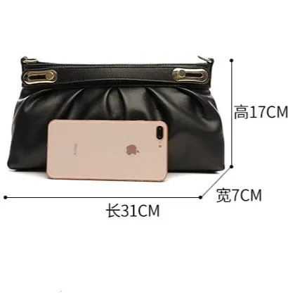 TEEK - Soft Hang Handle Clutch Bag