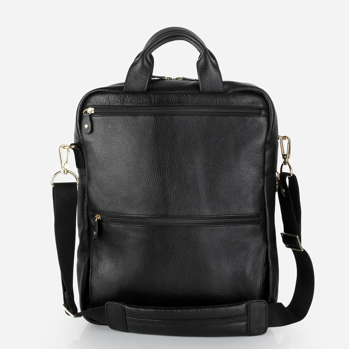 The Backpack Black / Black Nubuck