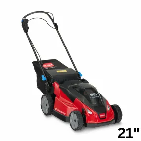 Toro 60V MAX Stripe Self-Propelled Mower - 6.0Ah Battery / Charger Included | 21 in. Deck | 21621