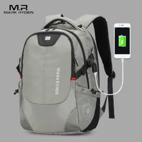 USB Charging Men 15inch Laptop Backpacks