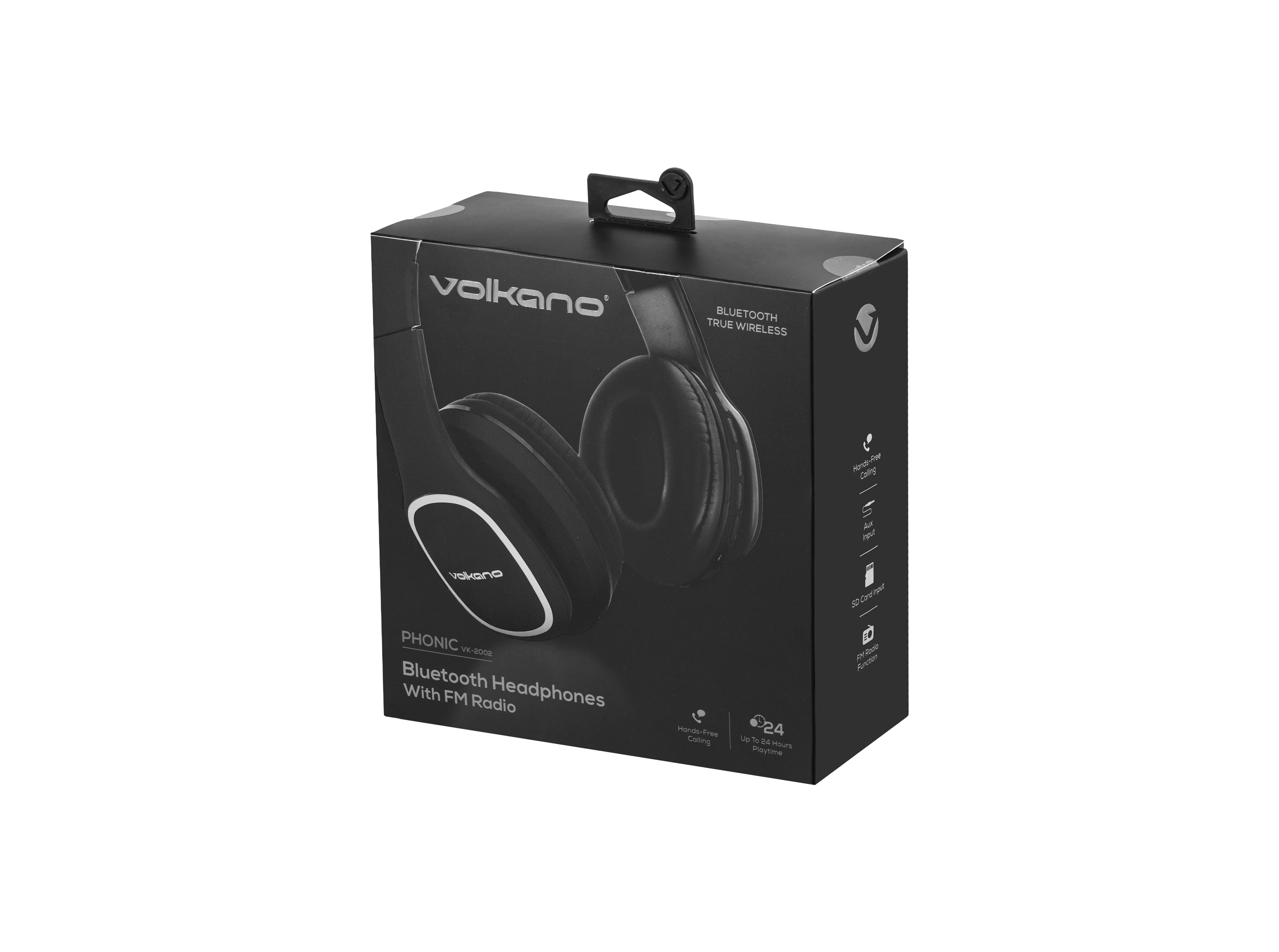 Volkano Phonic Series Bluetooth full size headphones