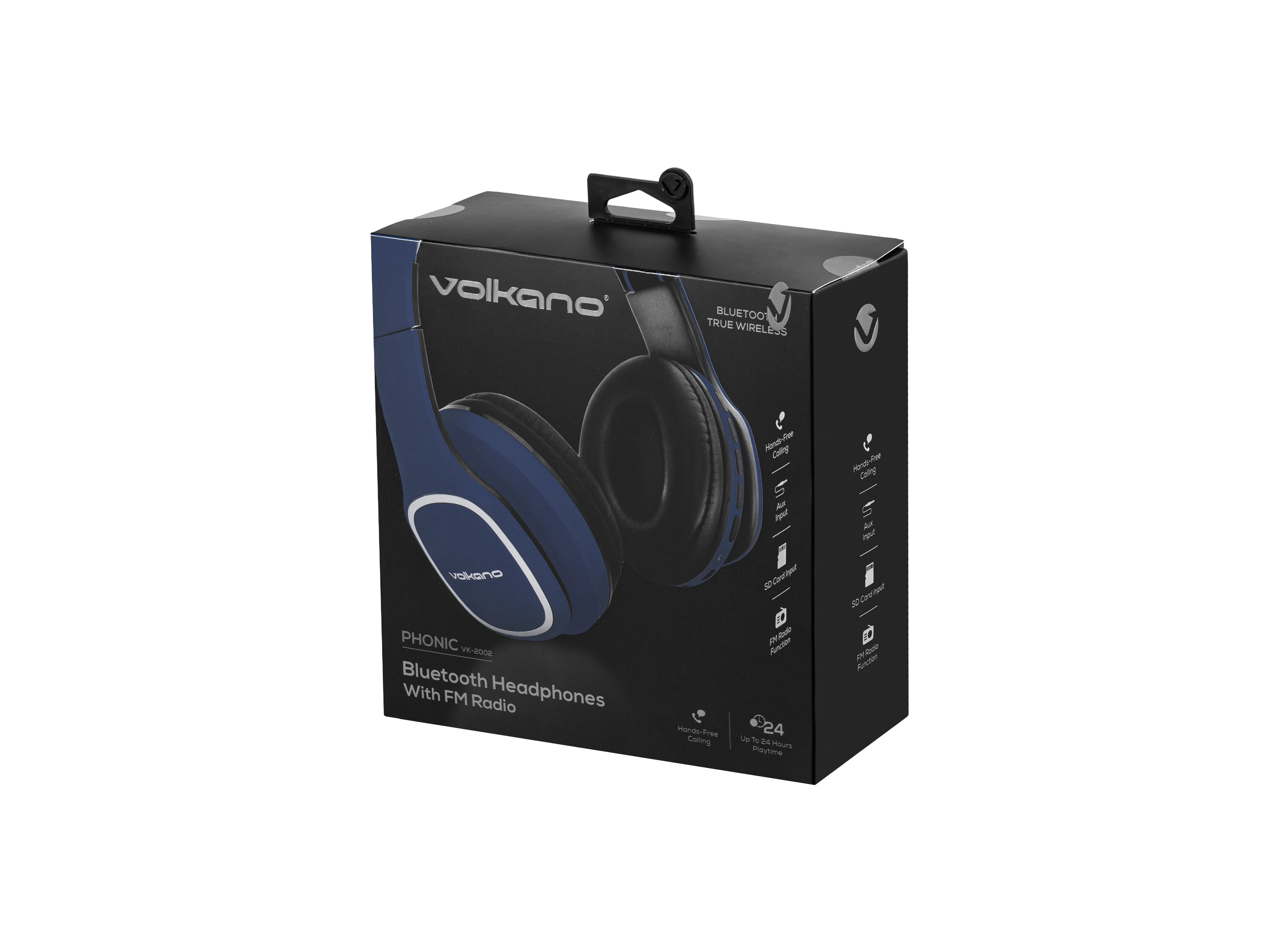 Volkano Phonic Series Bluetooth full size headphones