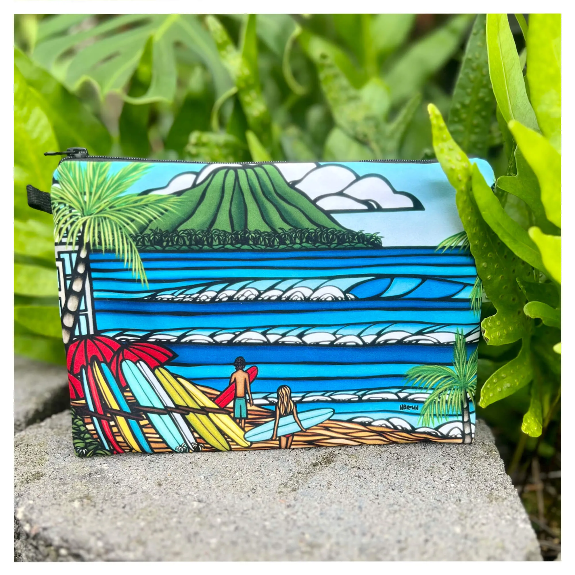 Waikiki Holiday Beach Clutch