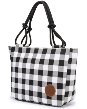 White Check Luxe Bag *BEST SELLER*