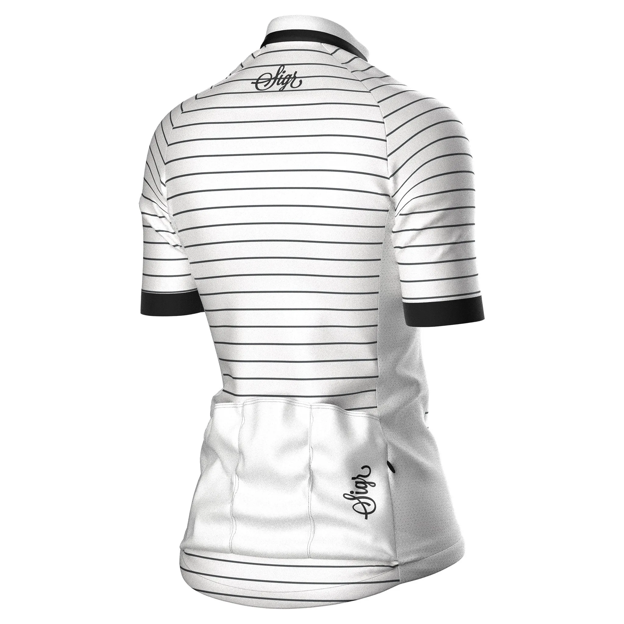 White Horizon Women's Cycling Jersey for Women