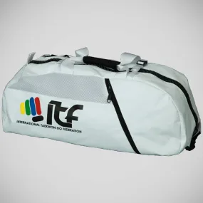 White Top Ten ITF Convertible Sport Bag-Backpack