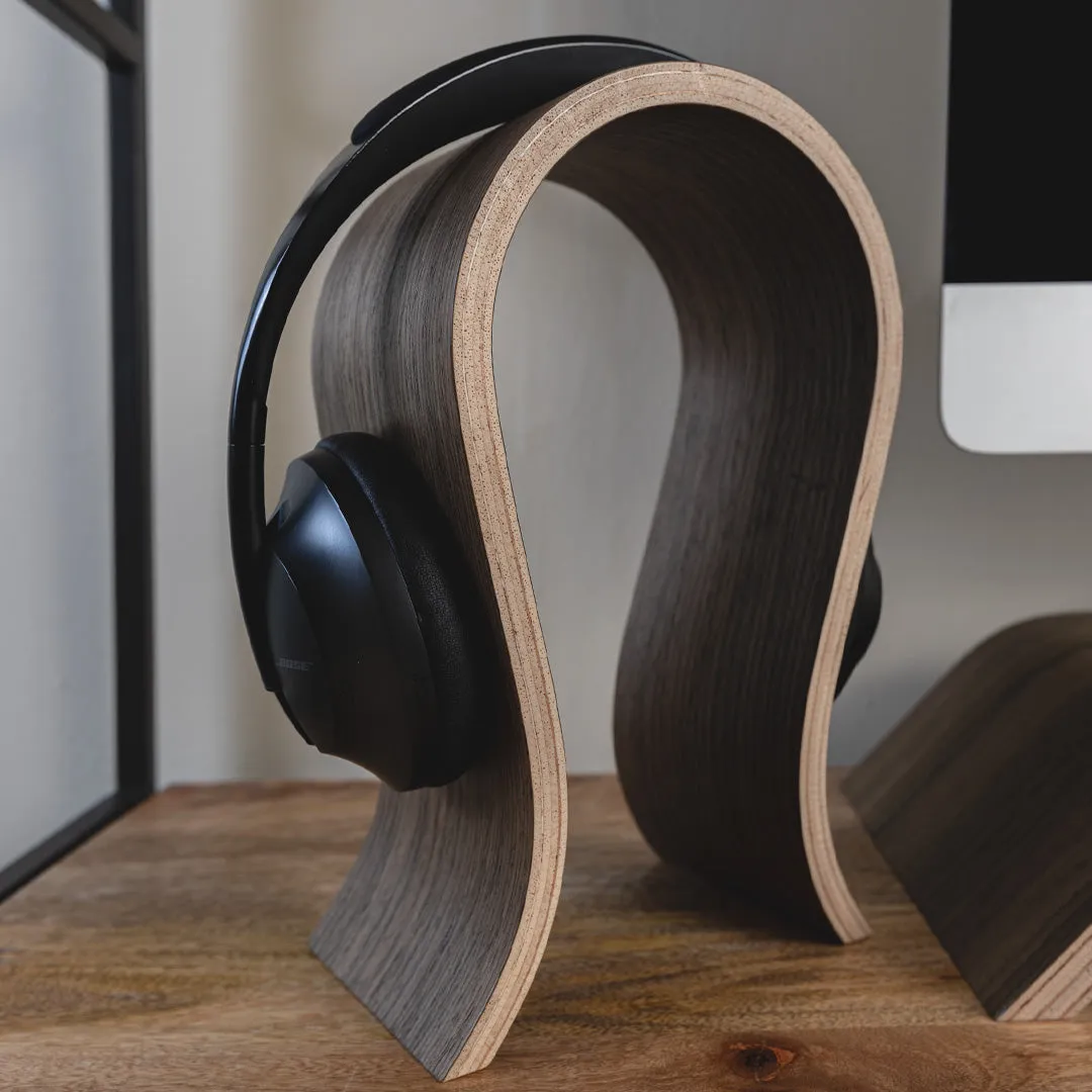 Wood Headphone Stand