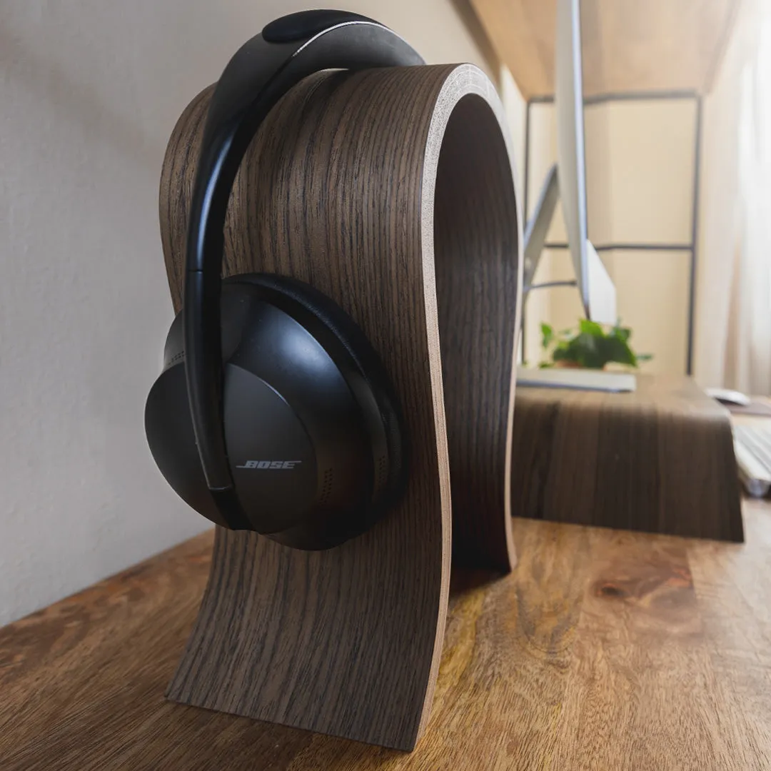 Wood Headphone Stand