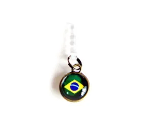 World Cup Series Handmade Headphone Jack Plug - Brazil