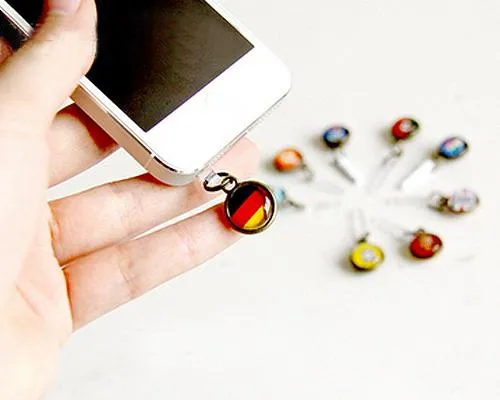 World Cup Series Handmade Headphone Jack Plug - Germany