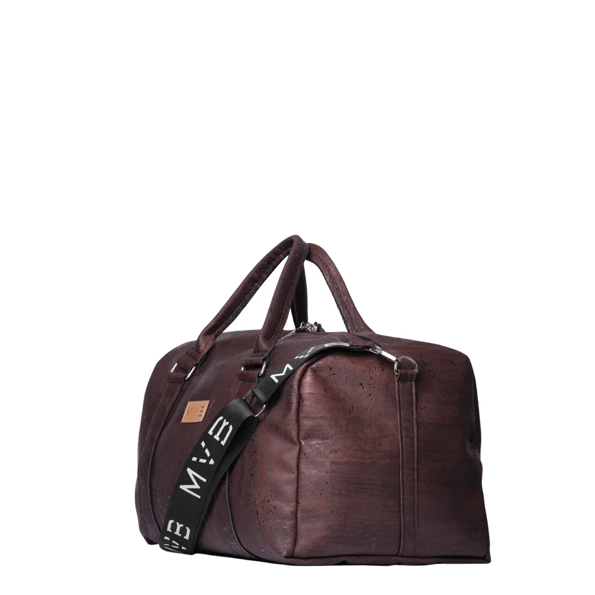 Xcape Vegan Leather Duffle Bag | Dark Brown