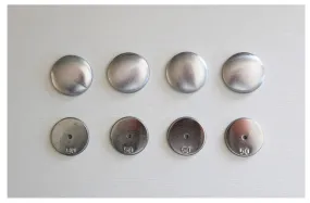 Zipper Tab Cover Button Refill 4pk